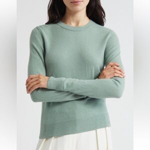 NWT Vince Lightweight wool-blend sweater in Jade size Small